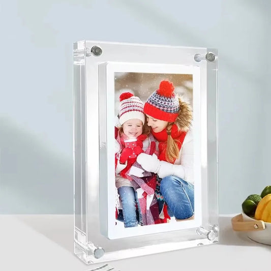 Cyfrowa Ramka na Zdjęcia LED IPS – 5/7 cali, 4GB pamięci