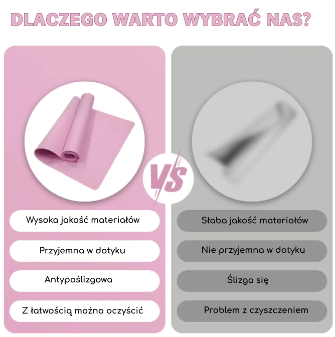Antypoślizgowa mata do ćwiczeń 4 mm